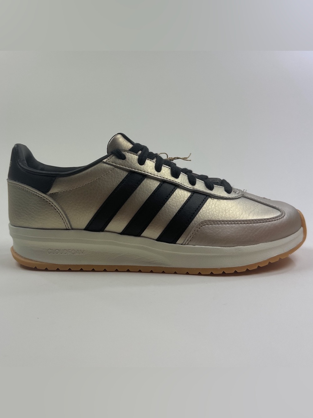 Adidas Run 70s 2.0 Womens Size 10 Shoes Metallic Gold Running Athletic JR2454